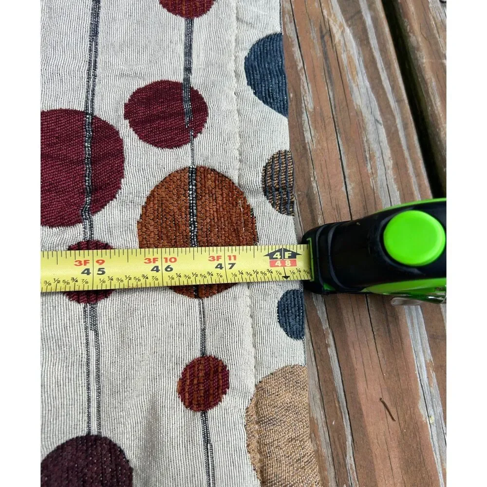 Better Homes & Gardens Hodge Podge Valance 50x18 Multicolor Dot Curtain